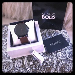 Movado Leather Watch